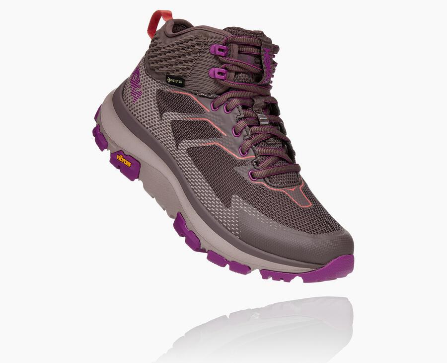 Chaussure Randonnée Hoka One One Toa Gore-Tex Femme - Violette - NWT-108539